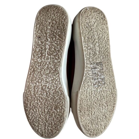 Superga Women's Velvet Corduroy Bordeaux Red Sneaker Shoes Size 8 (US 39) - Picture 7 of 9